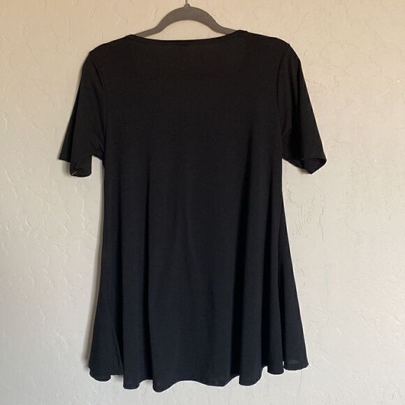 Lularoe black tunic  - Picture 4 of 7